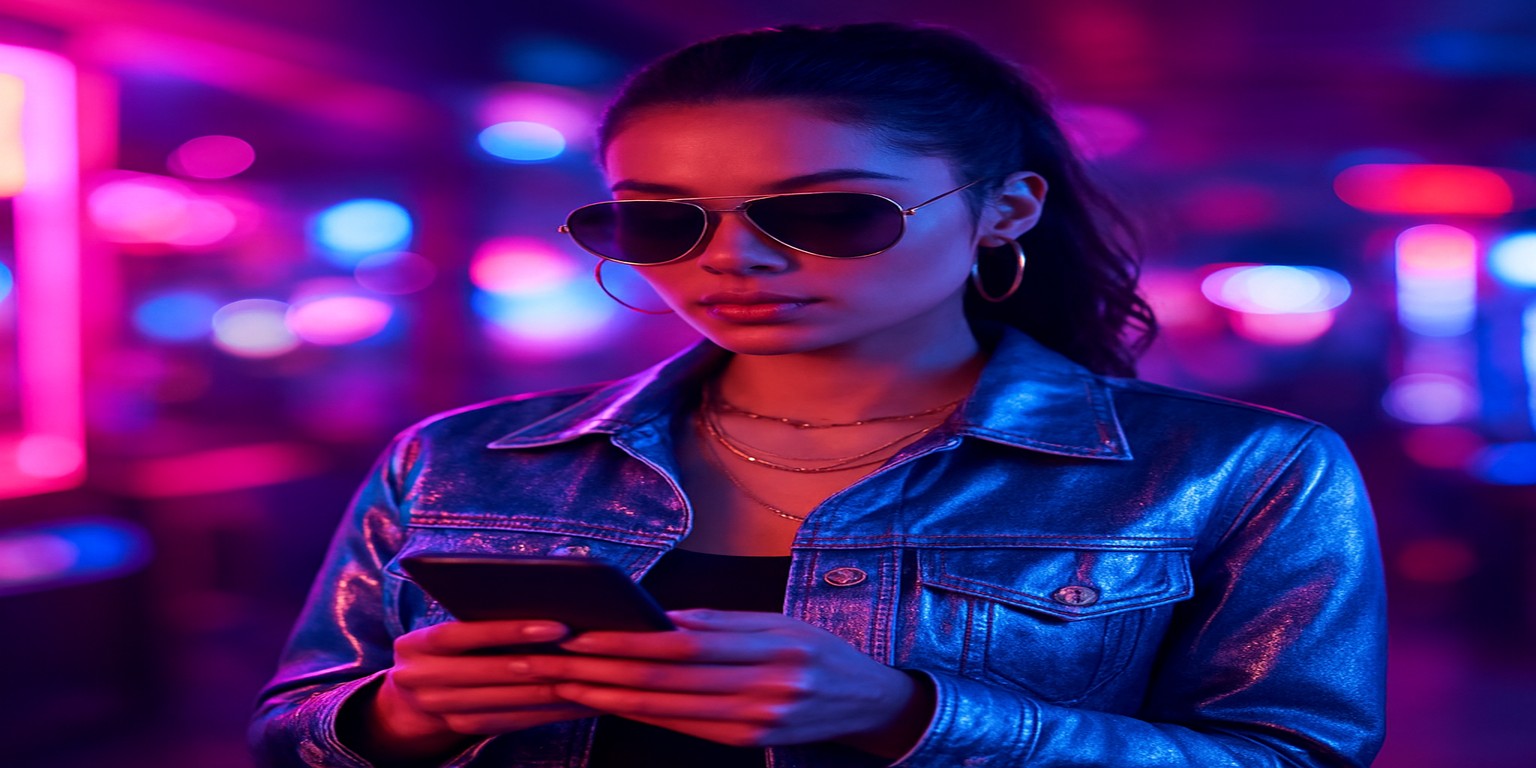 একজন নারী r77-এ এভিয়েটর গেমটি উপভোগ করছেন